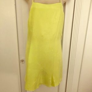 Lime Green Mini Dress